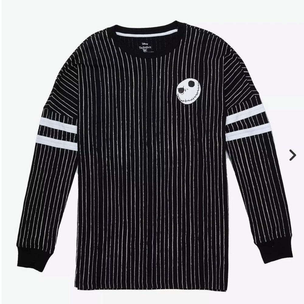 Disney The Nightmare Before Christmas Halloween Town Hype Jersey - BoxLunch Sz L